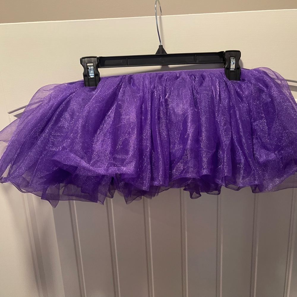 Purple Tulle Skirt